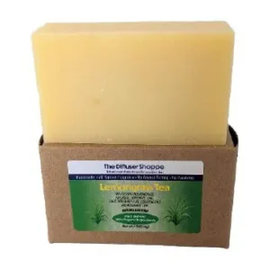 Lemongrass Tea Natural Bar Soap in a Package