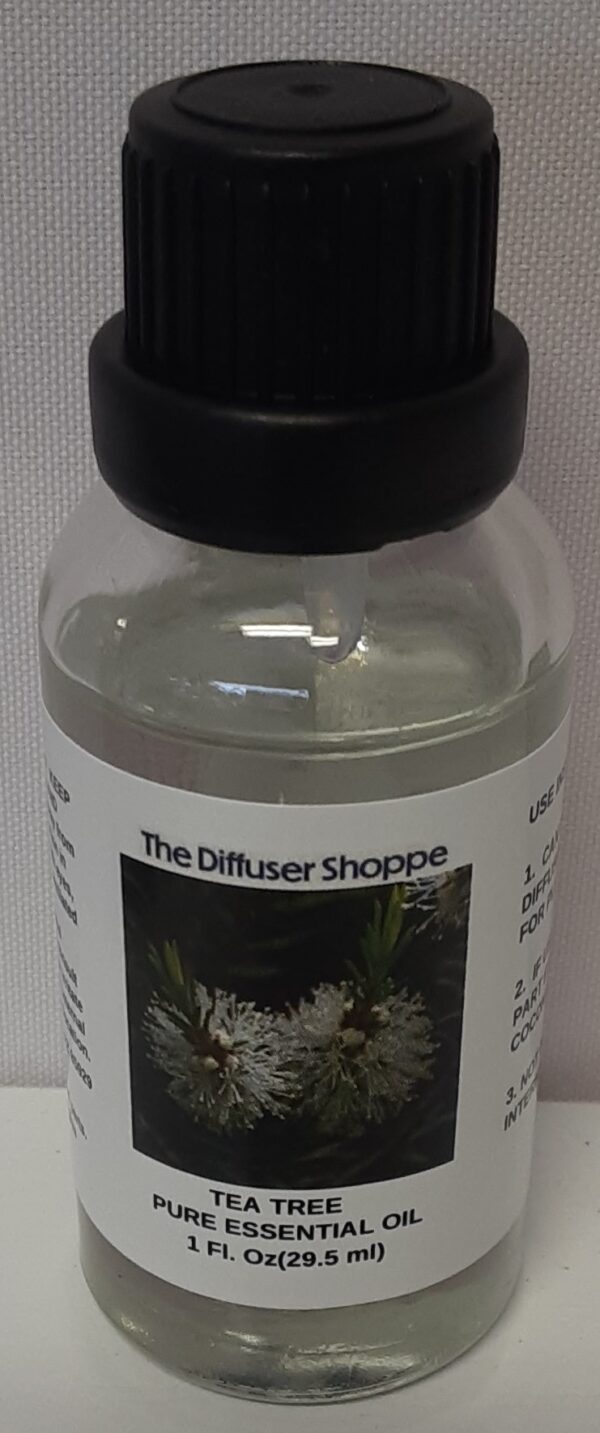 A bottle of the diffuser shoppe is shown.